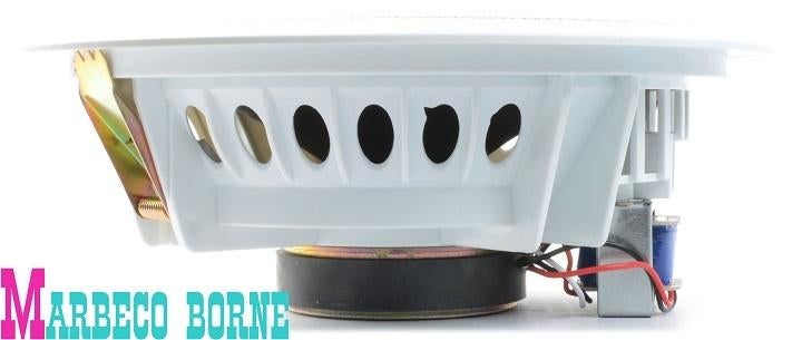 Luidspreker,Plafondspeaker 100Volt 8inch Basic Wit, Overige merken, Overige typen, Info@marbeco.nl, Minder dan 60 watt