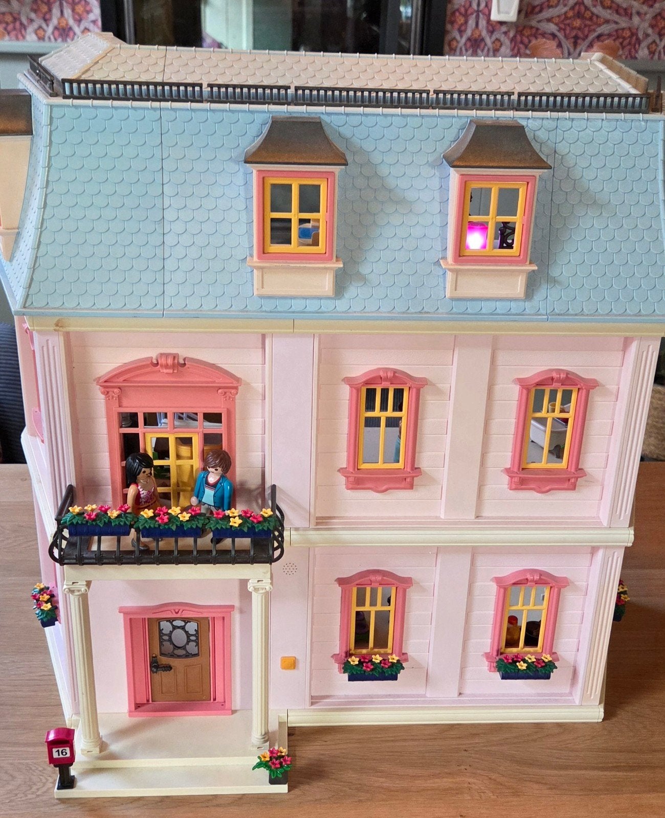 Playmobil 5303 Herenhuis - Compleet met Meubels en Figuren, Ophalen of Verzenden, Zo goed als nieuw, Poppenhuis