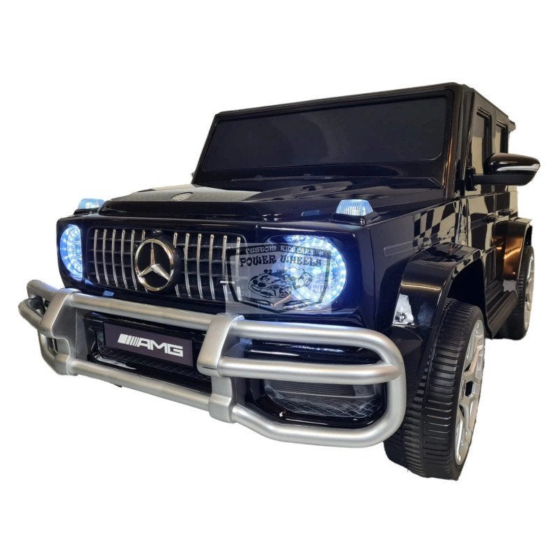 ELEKTRISCHE KINDERAUTO MERCEDES G63 AMG 24V 2.4G 2P ZWART, Power wheels elektrische kinderauto, Nieuw, Info@power-wheels.nl, Oderweg 1