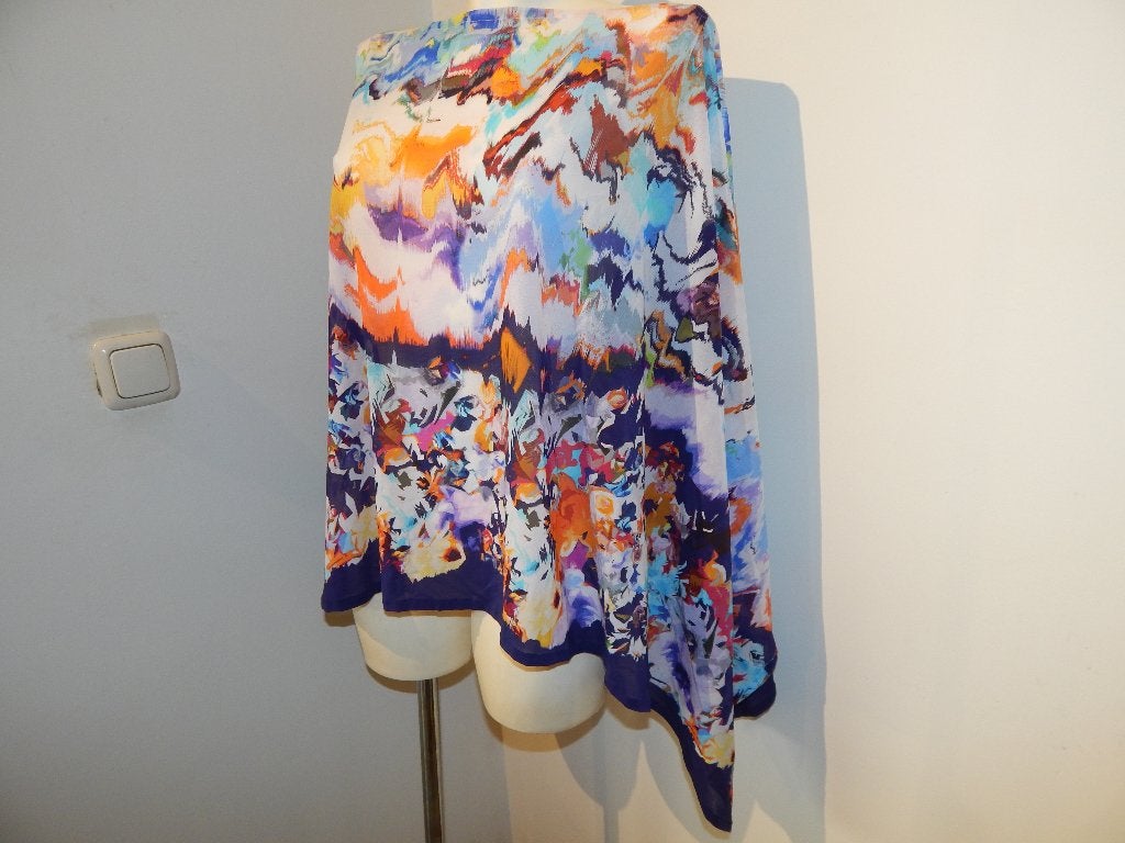 Pain de Sucre kleurrijke poncho look vlinder top One size, Maat 46/48 (XL) of groter, Ophalen of Verzenden, Zo goed als nieuw