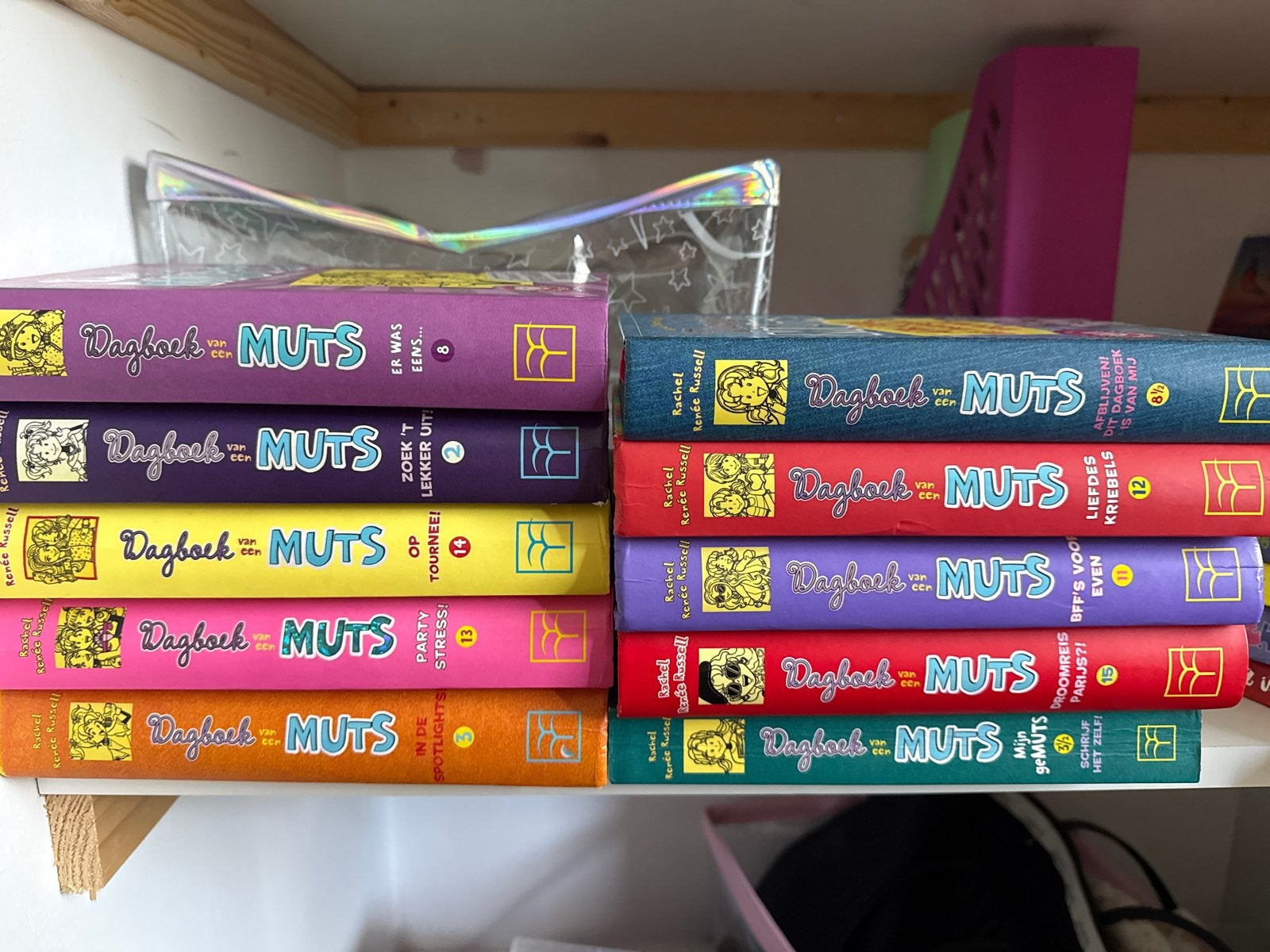 Dagboek van een Muts boeken - Grote collectie, Boeken, Ophalen of Verzenden, Gelezen, Fictie