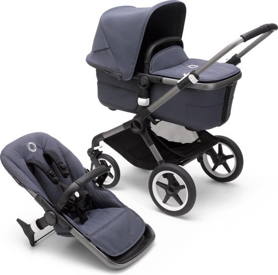 Bugaboo kinderwagen - Fox2 compleet donker blauw, Gebruikt, Bugaboo, Met reiswieg, Ophalen