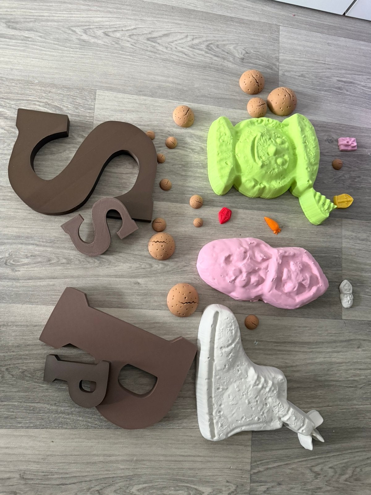 Sinterklaas - Etalage / Raam deco reuze schuimpjes & choco, Info@threedprints.nl, Nieuw, Ophalen of Verzenden, Van hoornestraat 5b