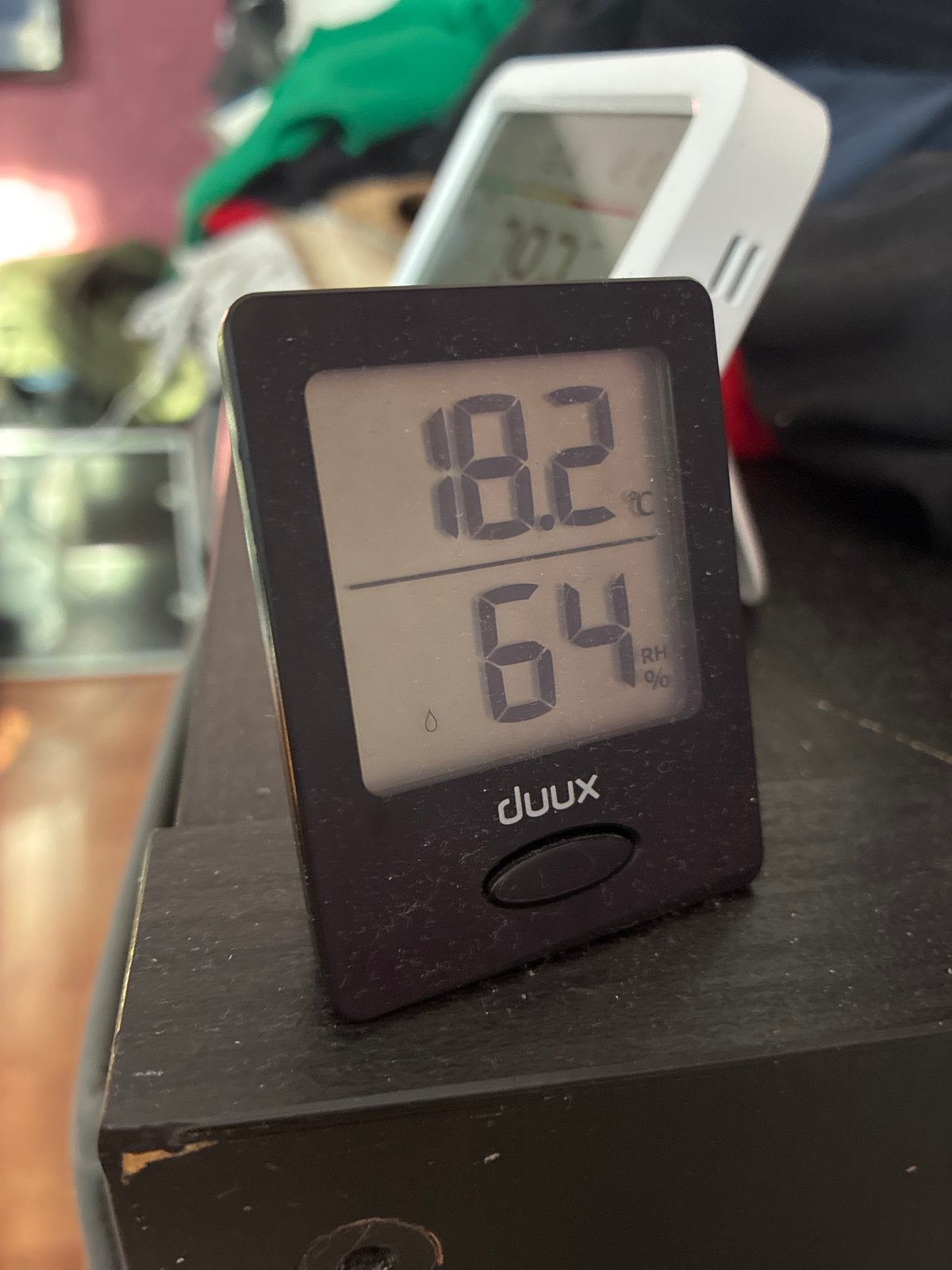 Weerstation (thermometer) Temperatuur en Luchtvochtigheid, Ophalen of Verzenden, Gebruikt, Weerstation
