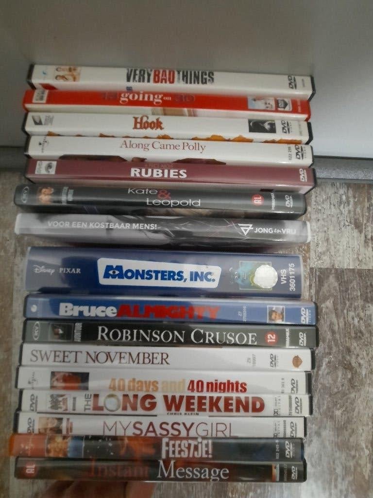 Dvds, Alle leeftijden, Ophalen, Zo goed als nieuw, Overige gebieden