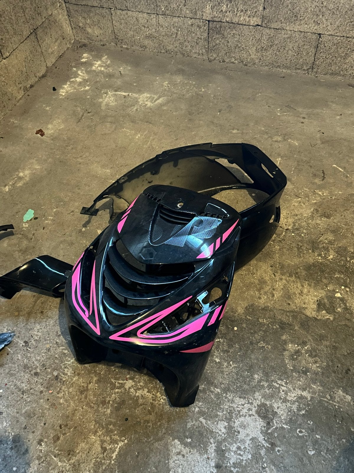 Kappenset Piaggio Zip, Fietsen en Brommers, Ophalen, Gebruikt, Kap, Piaggio