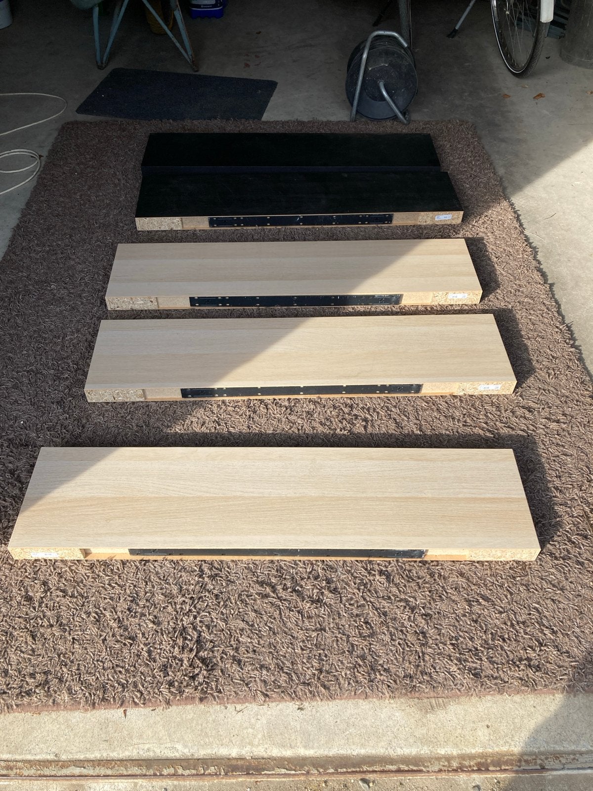 Wandplanken ikea 5 st per stuk ook, Ophalen, Gebruikt