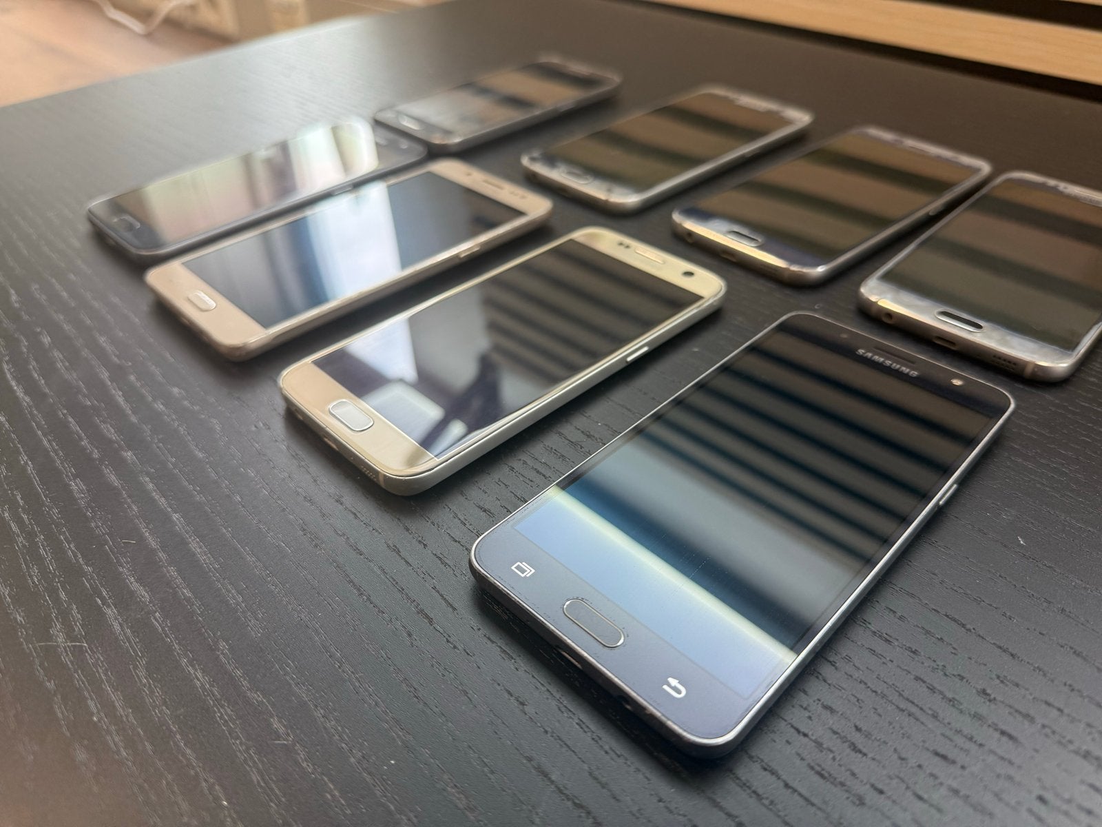 Partij 8x Samsung smartphones werking onbekend, Ophalen of Verzenden, Niet werkend, Android OS, Zonder abonnement