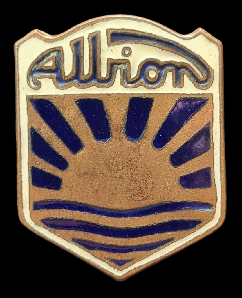 Albion Motor Car knoop-speld- gelakt, Verzenden, Nieuw, Transport, Speldje of Pin