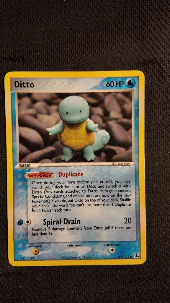 Ditto 2 64 Delta Species | Pokemon kaart, Ophalen, Zo goed als nieuw, Losse kaart