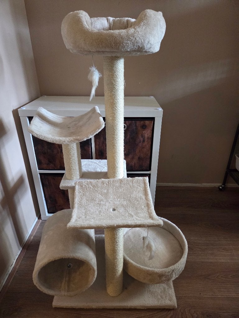 Kitten krabpaal, Ophalen of Verzenden, Zo goed als nieuw, Krabpaal