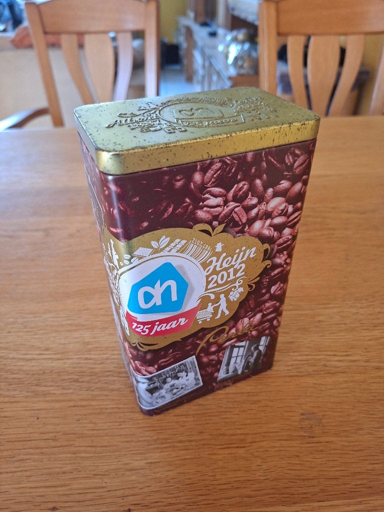 blik Albert Heijn 125 jaar, Verzamelen, Ophalen of Verzenden, Overige