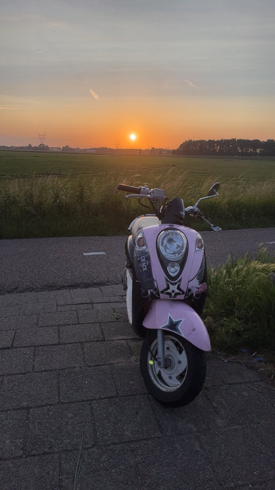 Sym Mio 50cc snor, Fietsen en Brommers, Scooters | SYM, Zo goed als nieuw, Benzine, 50 cc, Maximaal 25 km/u