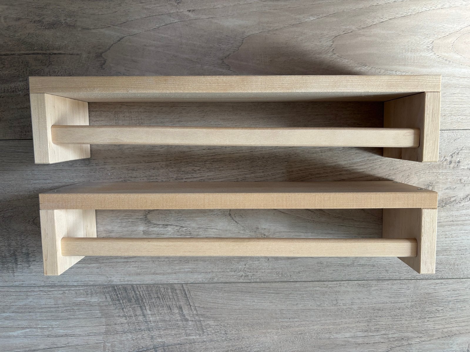 Ikea 2x Houten kruidenrekjes/boekenplankjes - Nieuwstaat, Ophalen, Nieuw