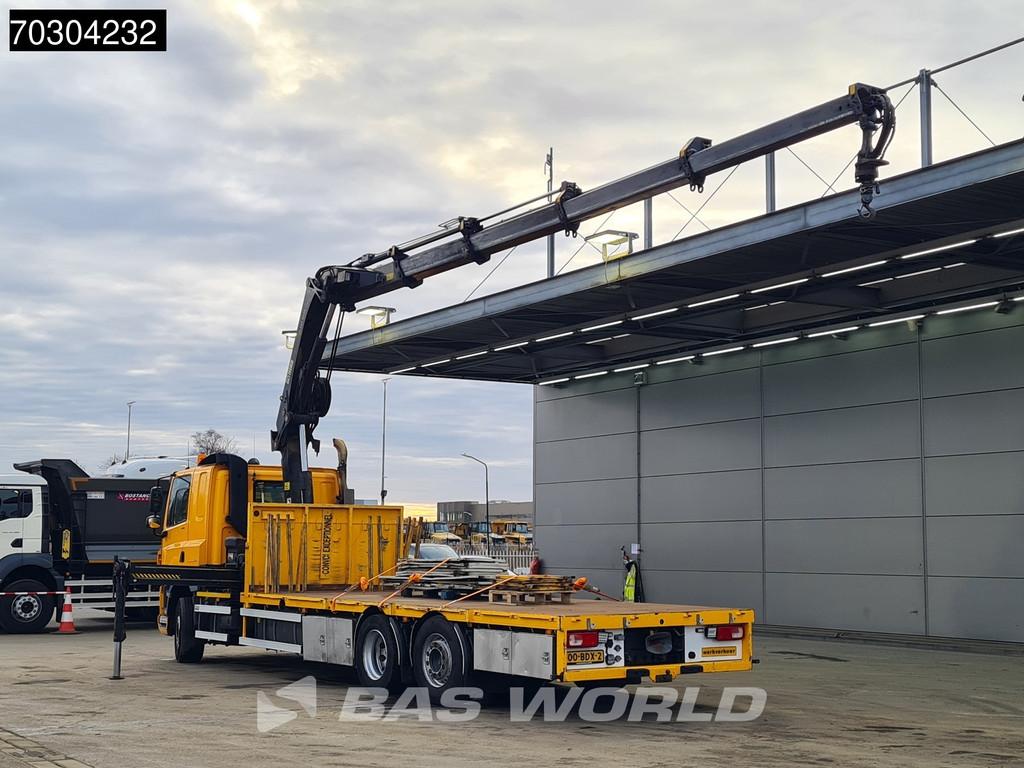 DAF CF CF 410 6X2 NL-Truck HIAB 244EP-4 HIPRO Crane Kran Lif, Auto's, Automaat, Stof, Euro 6, Overige kleuren
