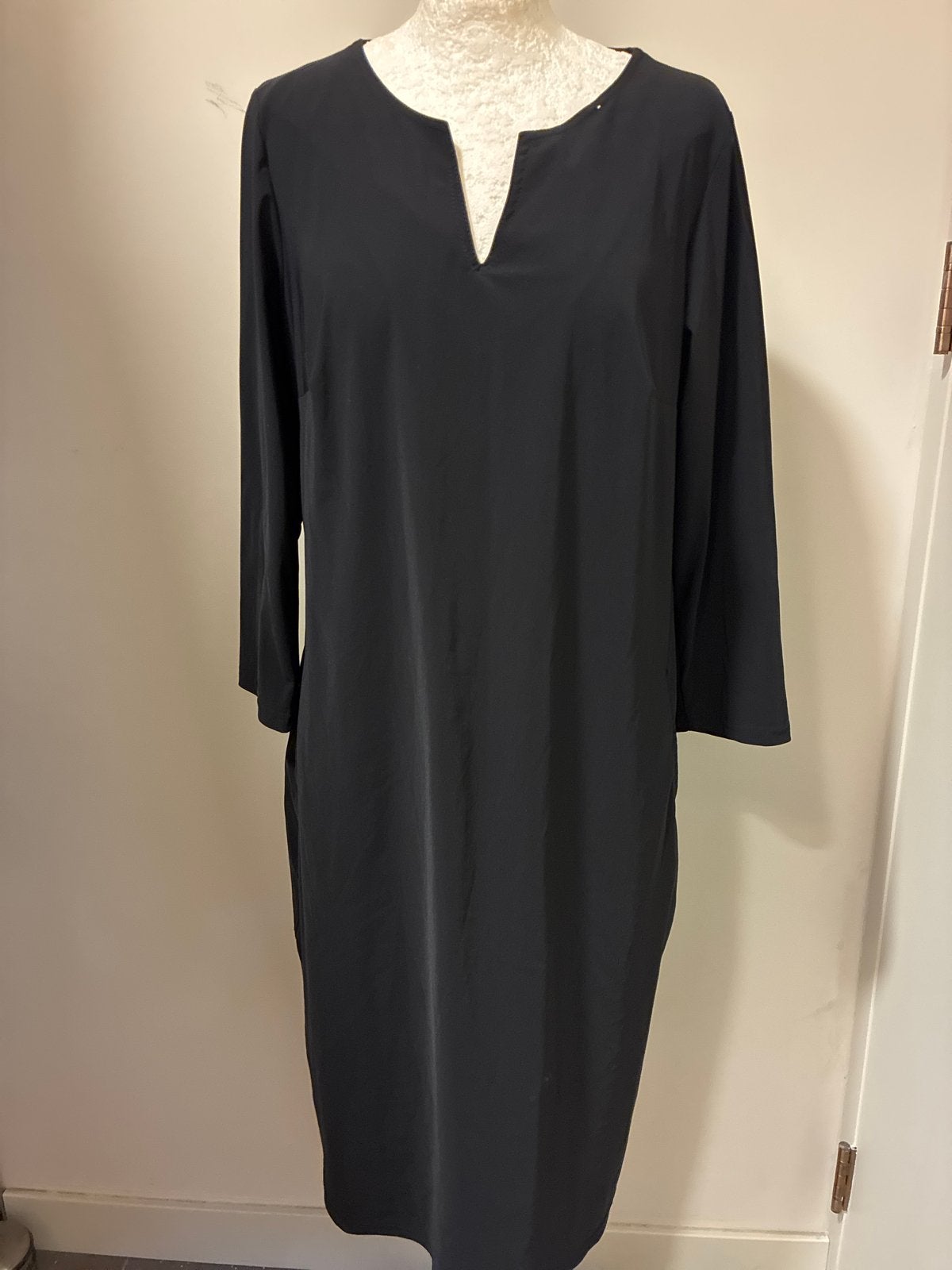 Studio Anneloes Simplicity Zwarte Travelstof Jurk XXS-XL ZGA, Zwart, Maat 46/48 (XL) of groter, Ophalen of Verzenden, Zo goed als nieuw
