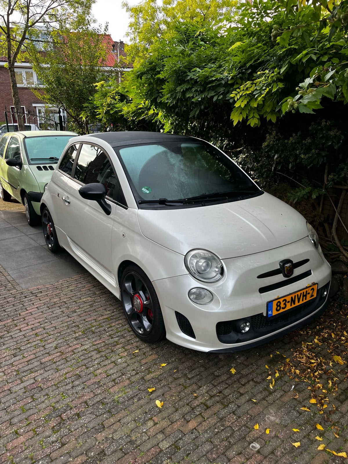 Fiat 500 1.4 Abarth 2010, Auto's, Voorwielaandrijving, 15 km/l, 40 €/maand, Zwart