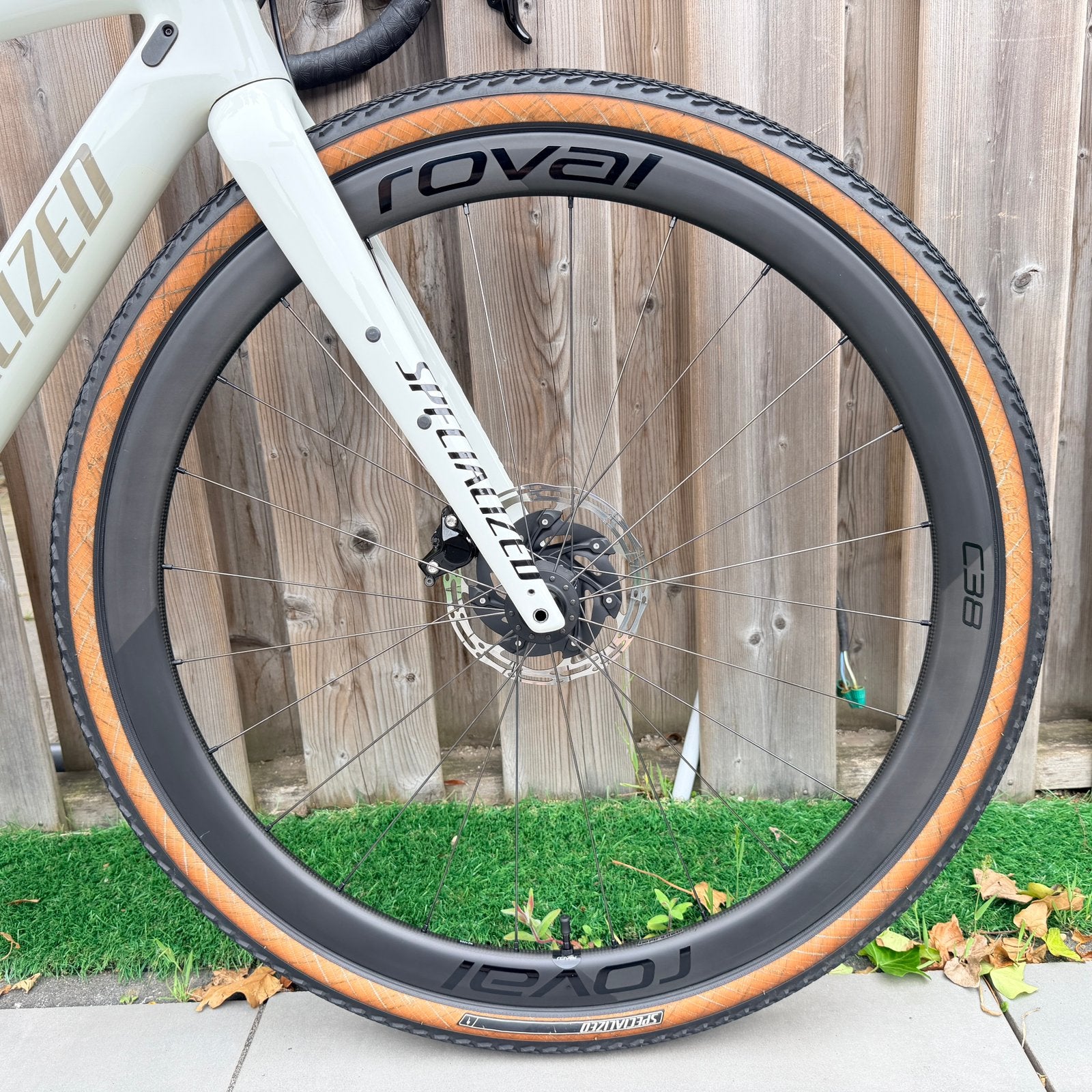 Roval C38 Carbon allround wielset tubeless + extra decals, Fietsen en Brommers, Fietsonderdelen, Zo goed als nieuw, Racefiets