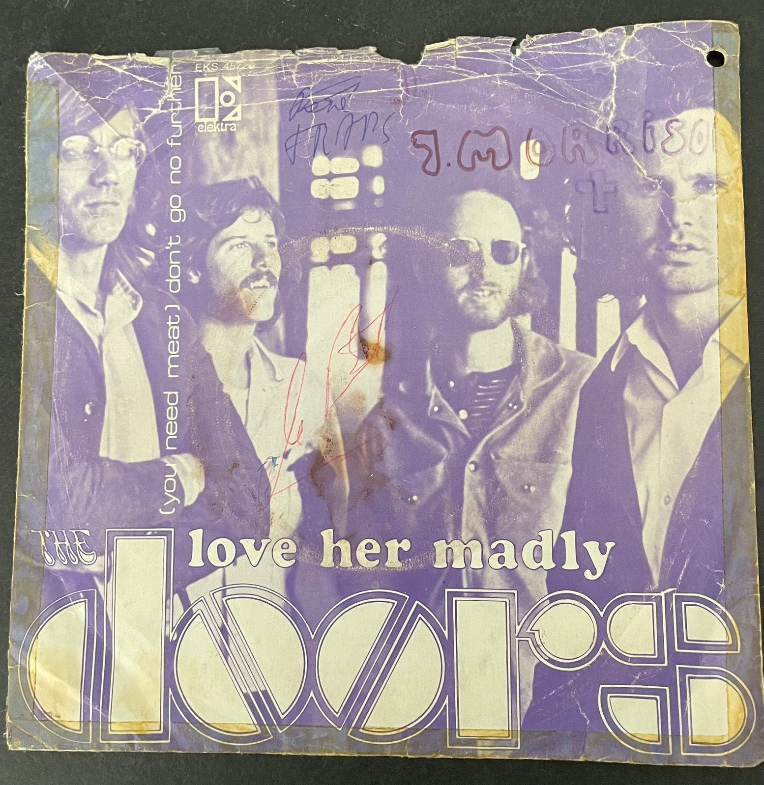 The Doors- Love her madly, Ophalen of Verzenden, Gebruikt, 7 inch, Poprock