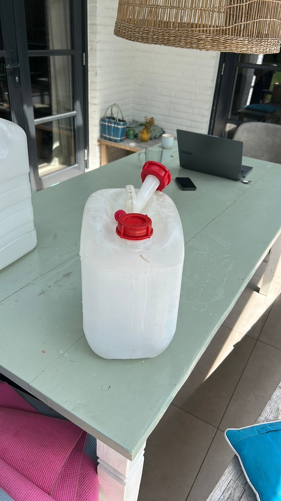 Watertank 10 liter, Ophalen of Verzenden, Zo goed als nieuw