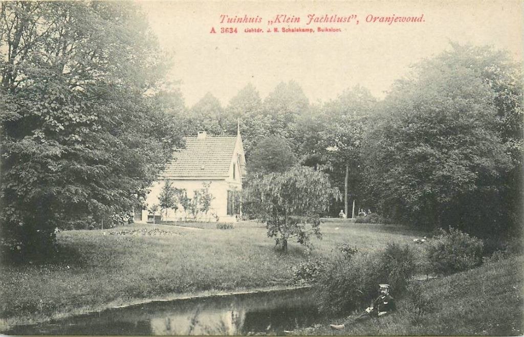 388-418-019 Oranjewoud Tuinhuis Klein Jachtlust, Verzenden, Voor 1920, Friesland