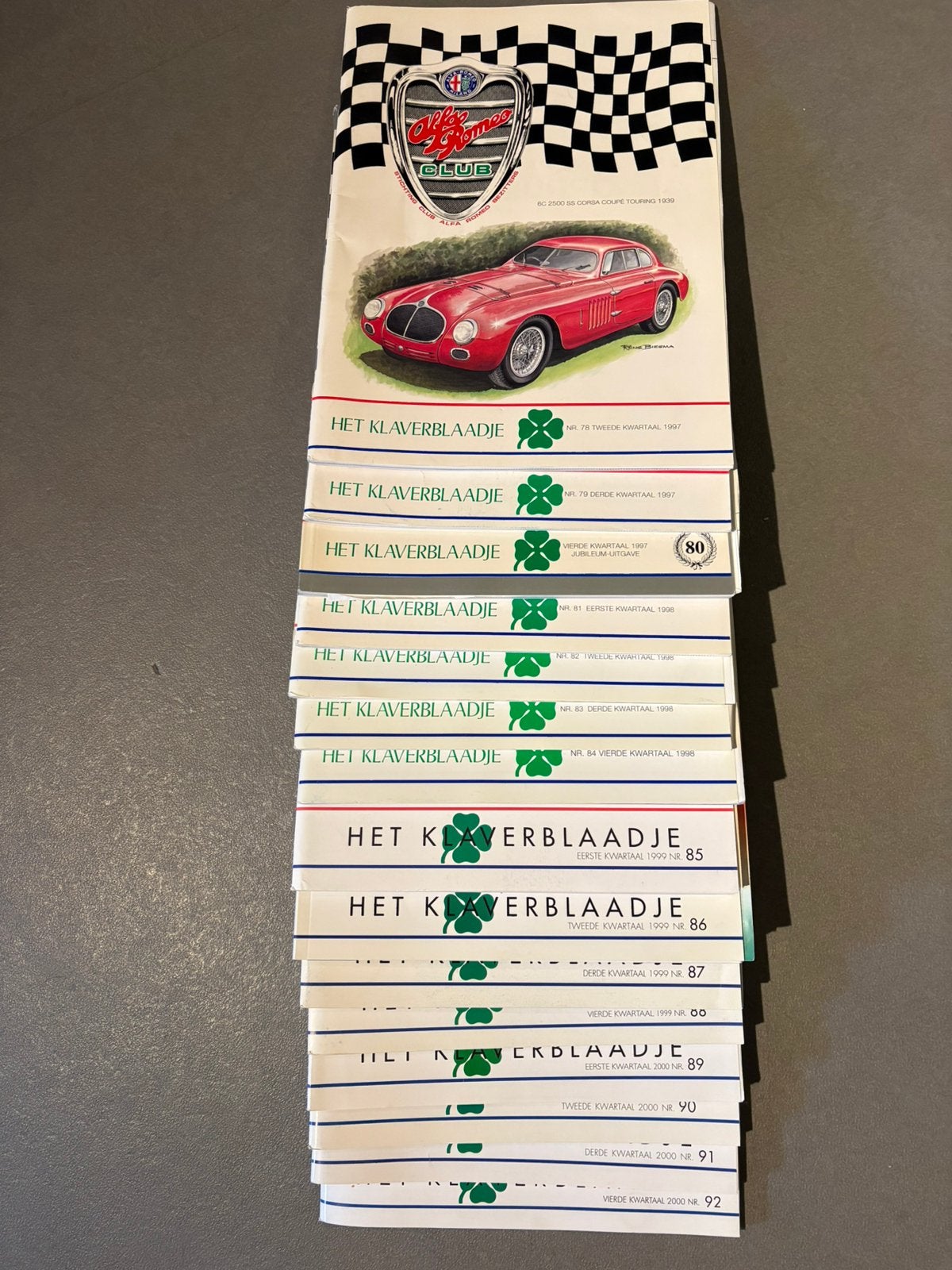 Het Klaverblaadje, Ophalen, Alfa Romeo