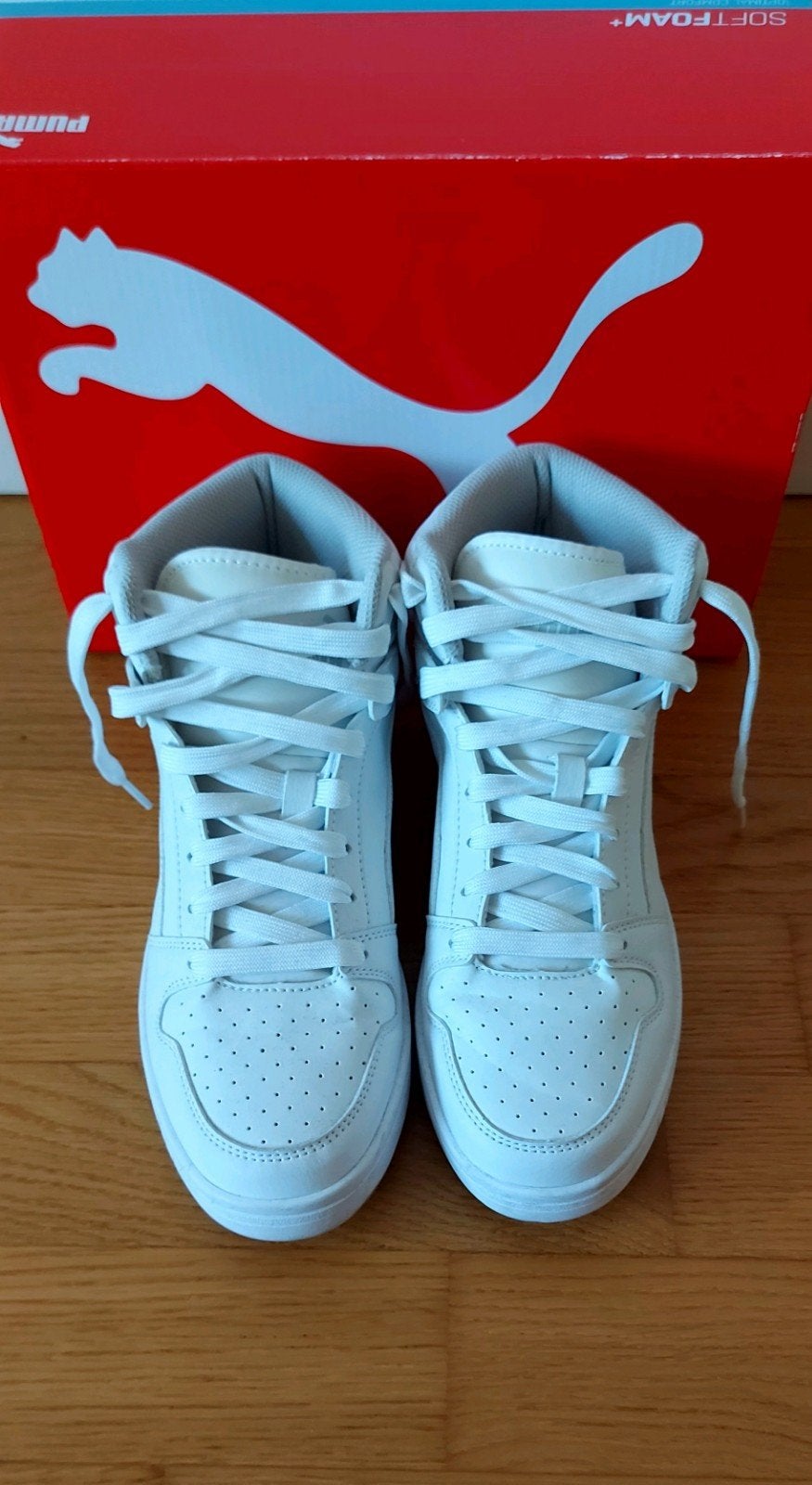 Als Nieuw! 1 keer gedragen Puma sneakers Maat: 39, Wit, Ophalen of Verzenden, Sneakers of Gympen, Zo goed als nieuw