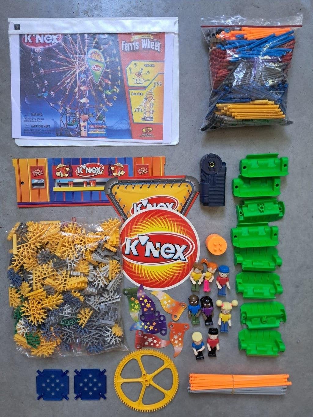 K'nex #15133 Musical Ferris Wheel (100% compleet!), Ophalen of Verzenden, Zo goed als nieuw, K'nex