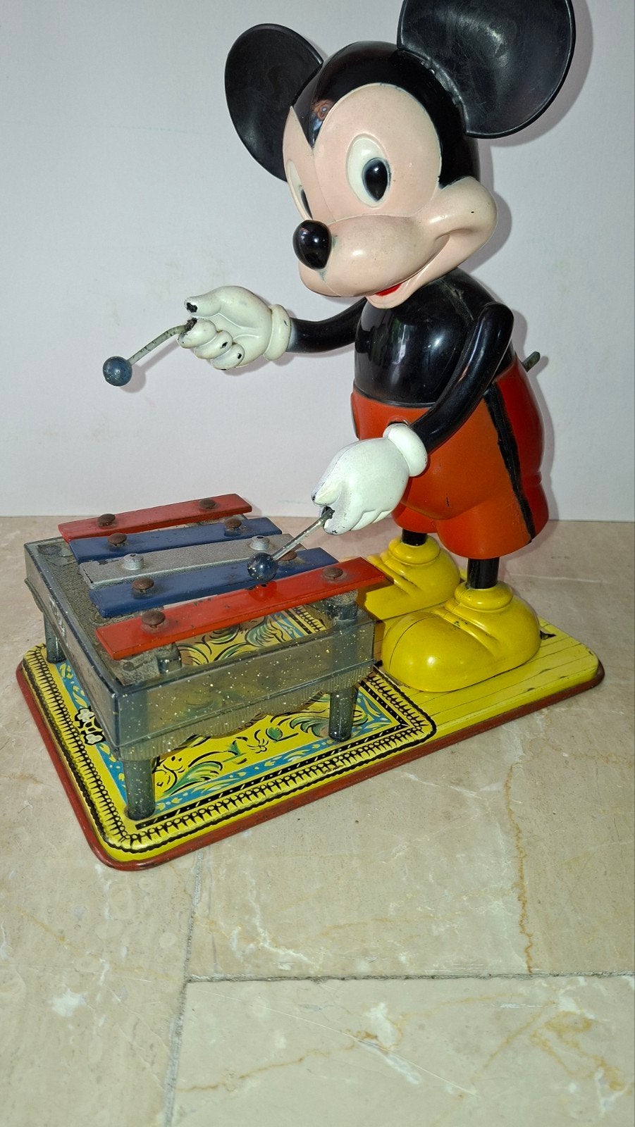 Mickey Maus, Verzamelen, Disney, Ophalen of Verzenden, Mickey Mouse, Gebruikt, Beeldje of Figuurtje
