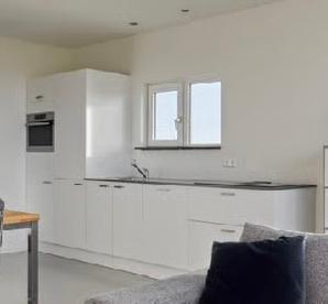 Keuken, Ophalen, Gebruikt, Wit, Enkelwandige keuken