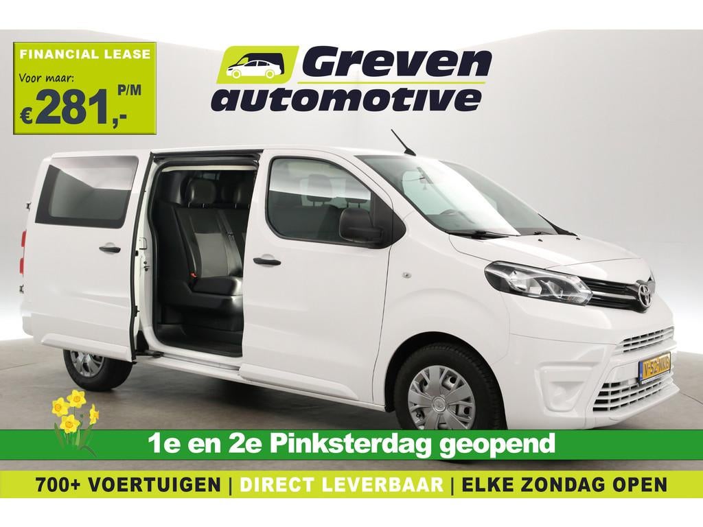 Toyota ProAce Worker 2.0 D-4D L3H1 | DC | 6 Zits | Trekhaak, Auto's, Bestelauto's, Voorwielaandrijving, Gebruikt, Euro 6, 4 cilinders