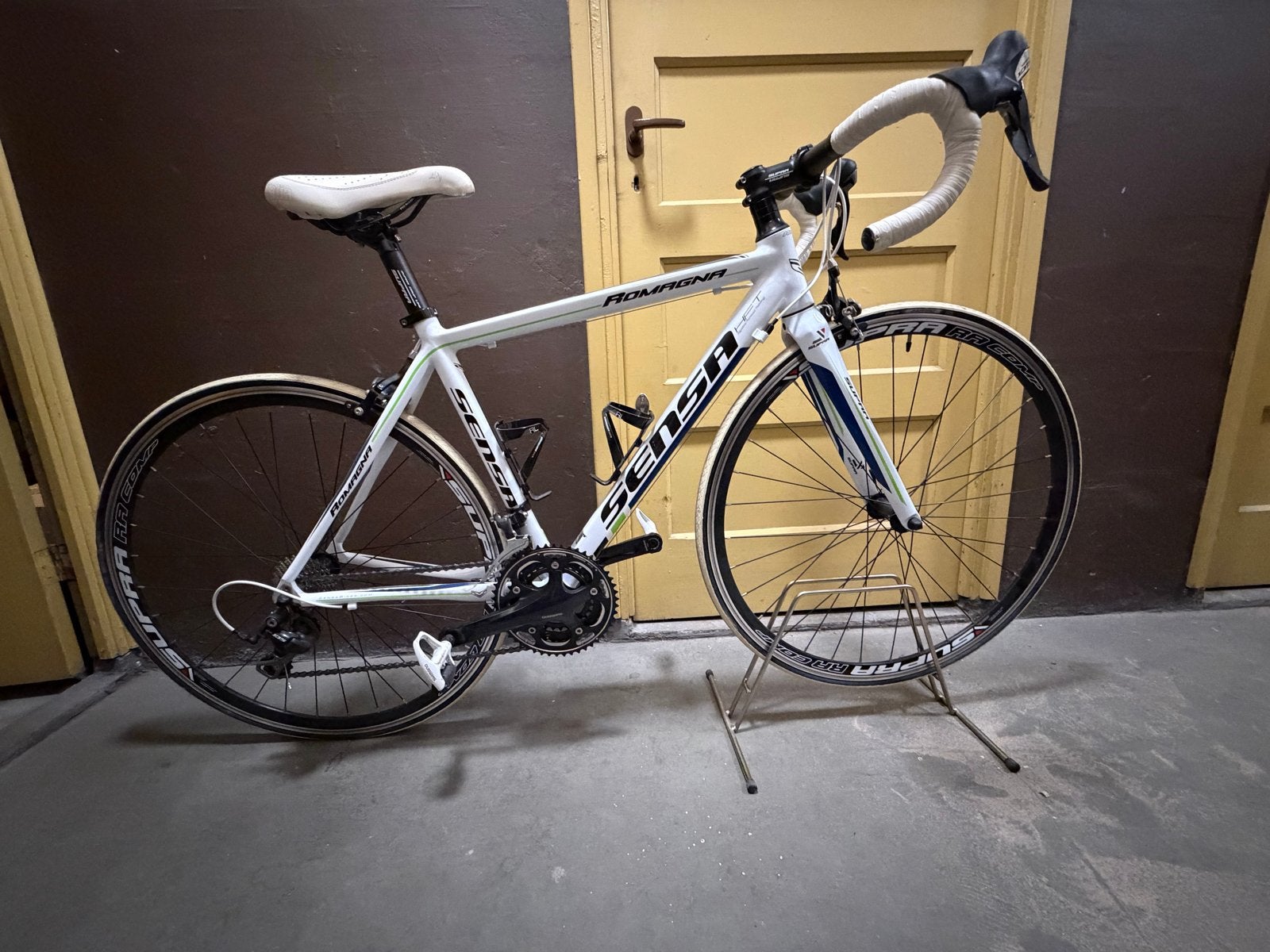 Sensa Romagna racefiets - Shimano 105 - 48 cm, Fietsen en Brommers, Fietsen | Racefietsen, 28 inch, Velgrem, Aluminium, Minder dan 49 cm