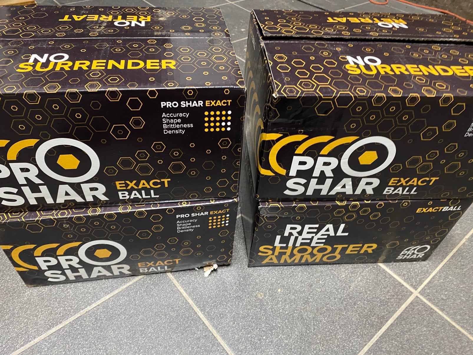 Paintbal kogels, Ophalen, Nieuw