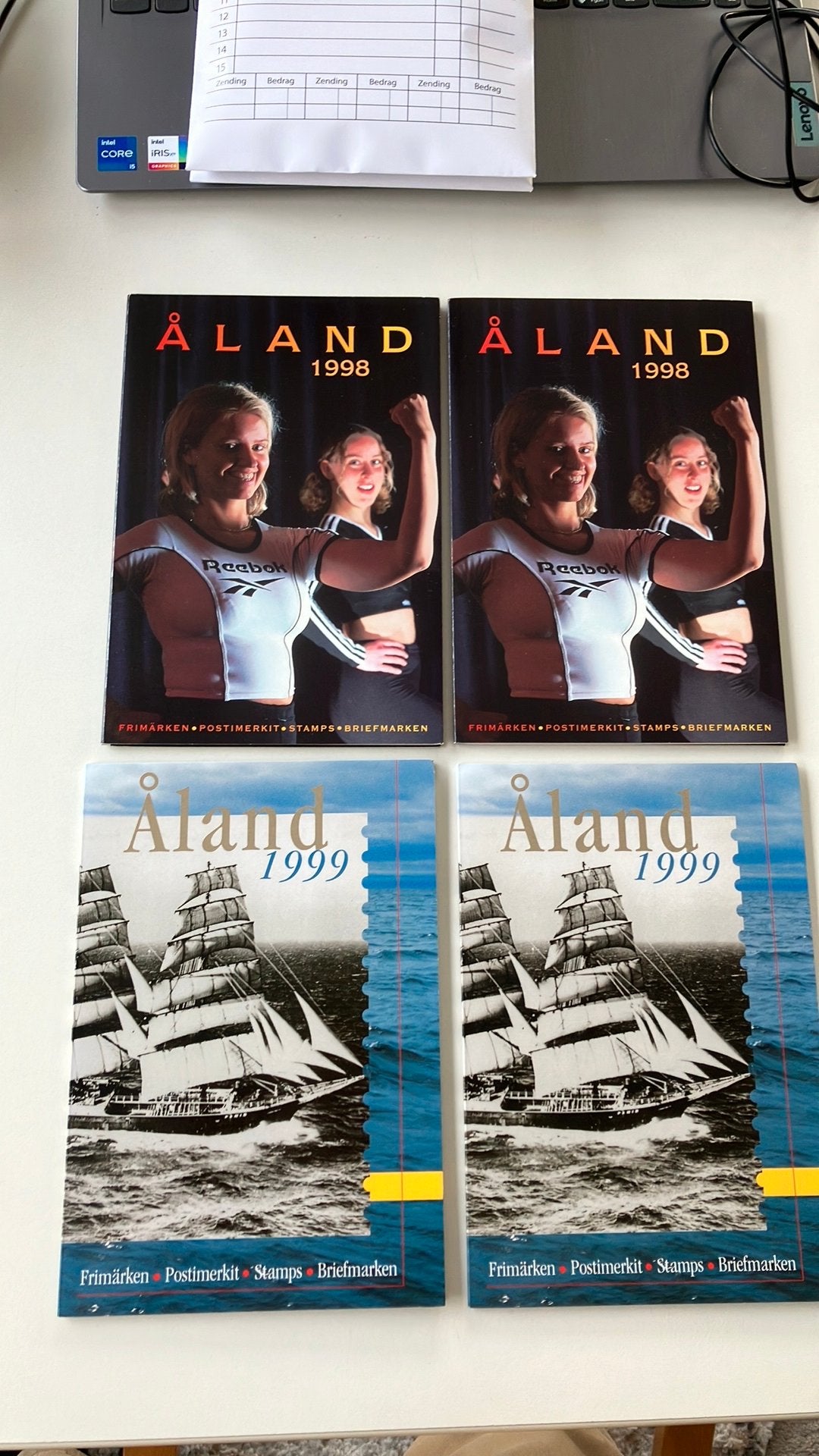 Aland 1998 en 1999 postfris en gestempeld, Ophalen of Verzenden, Buitenland