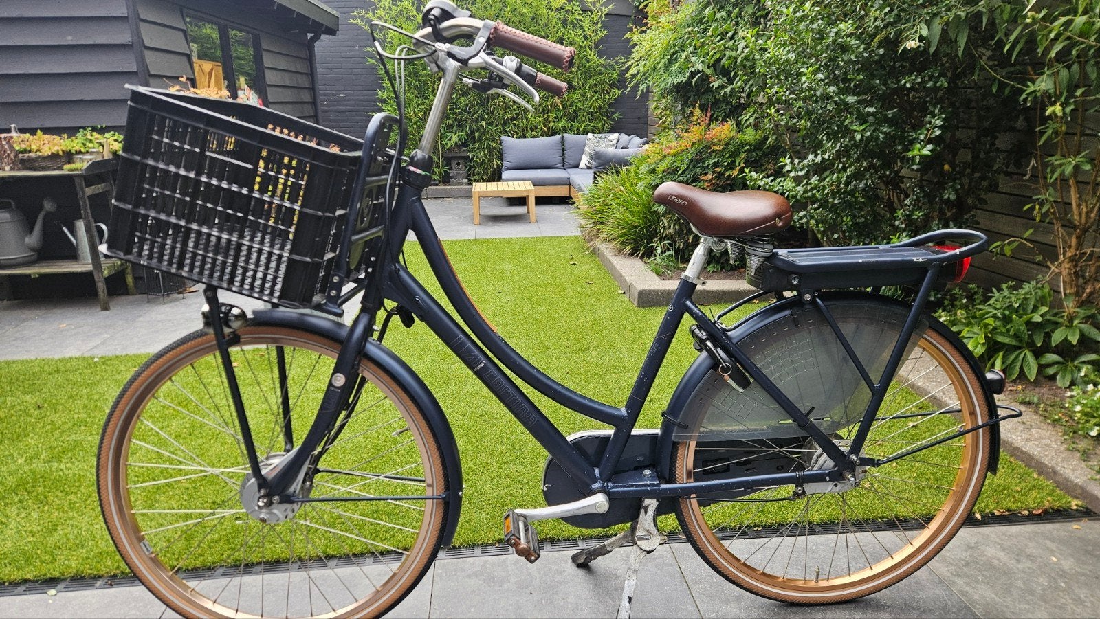 Cortina Ecomo U4 Transport Damesfiets -50cm - Millionaire Bl, Ophalen, Gebruikt, 47 tot 51 cm, Cortina