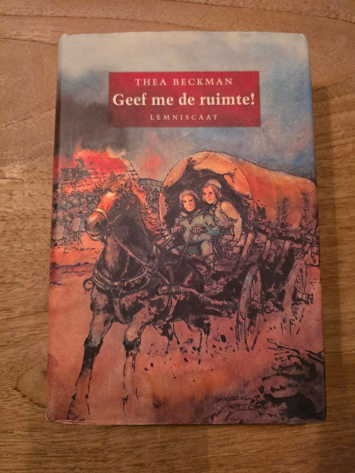 Geef me de ruimte! - Thea Beckman (Historische Trilogie), Boeken, Ophalen of Verzenden, Gelezen, Thea Beckman, Fictie
