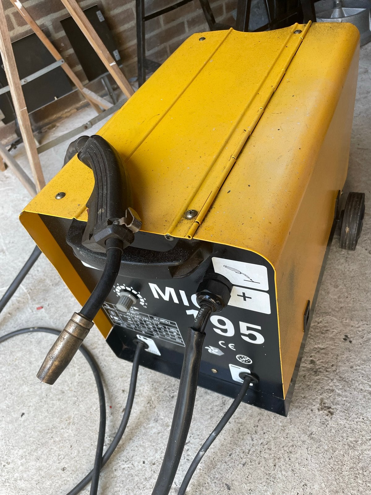 MIG 195 Lasapparaat - Flux en MIG-MAG, Ophalen, Minder dan 150 ampère