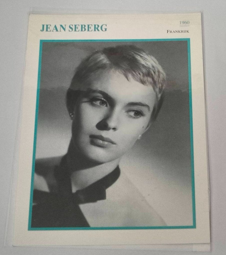 Plaatje Jean Seberg, Ophalen of Verzenden, Nieuw, Foto of Kaart