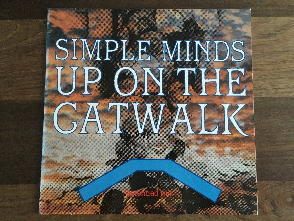Vinyl Maxisingle Simple Minds Up On The Catwalk EU, Gebruikt, Ophalen of Verzenden, Pop, EP