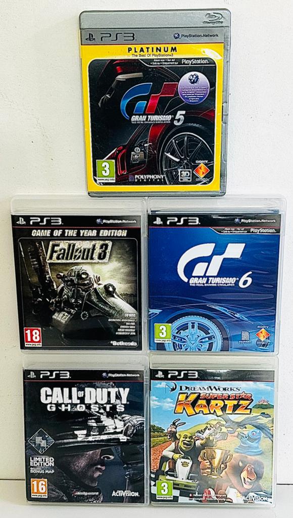 | 5 PlayStation 3 Spellen |, 1 speler, Ophalen of Verzenden, Zo goed als nieuw, Vanaf 18 jaar