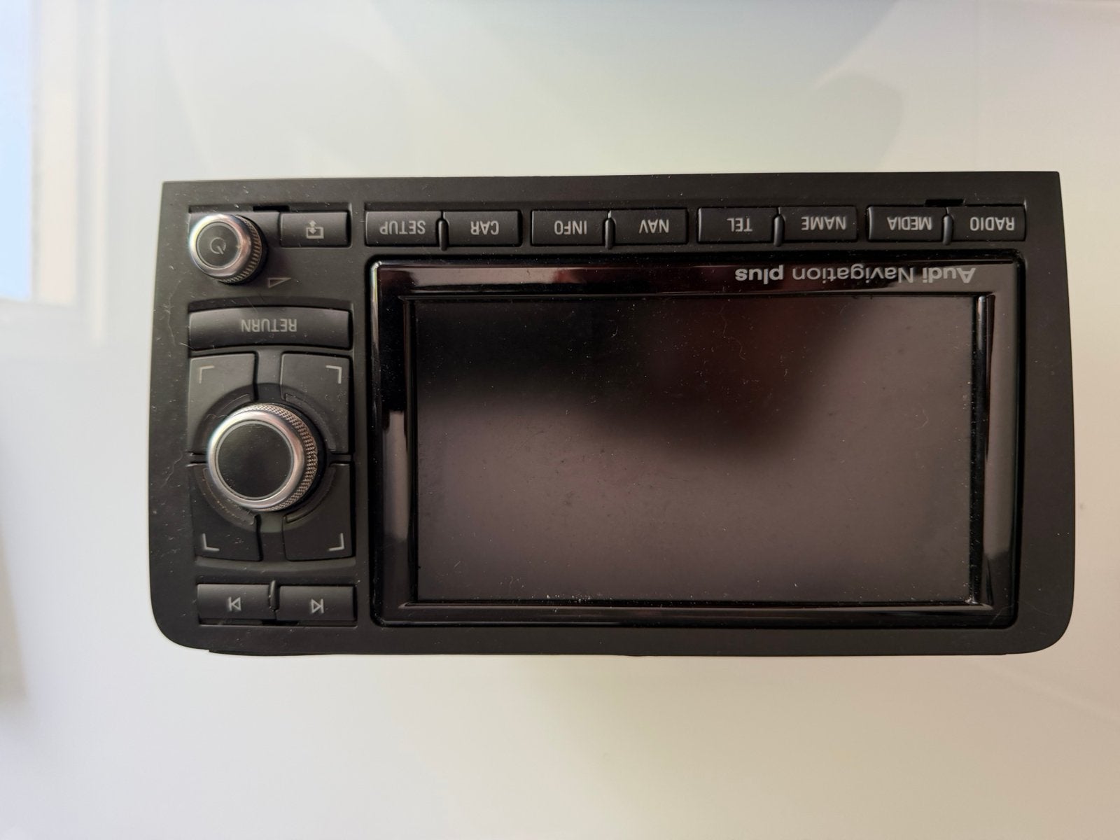 Originele Audi RNS-E Navigatie Plus A3 8P – 8P0 035 193 G, Ophalen of Verzenden, Gebruikt