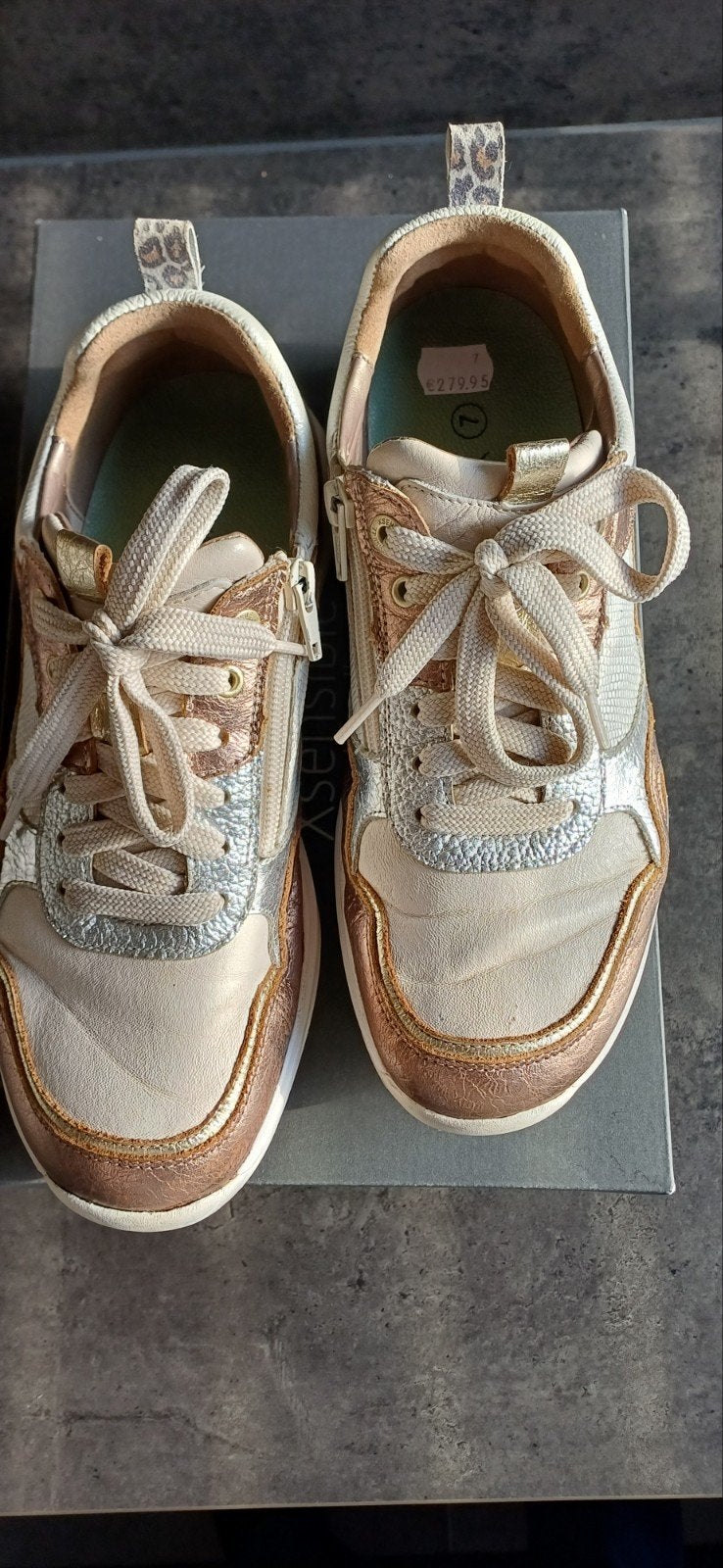 Xsensible Stretchwalker Sneakers 7, Xsensible, Beige, Ophalen of Verzenden, Sneakers of Gympen
