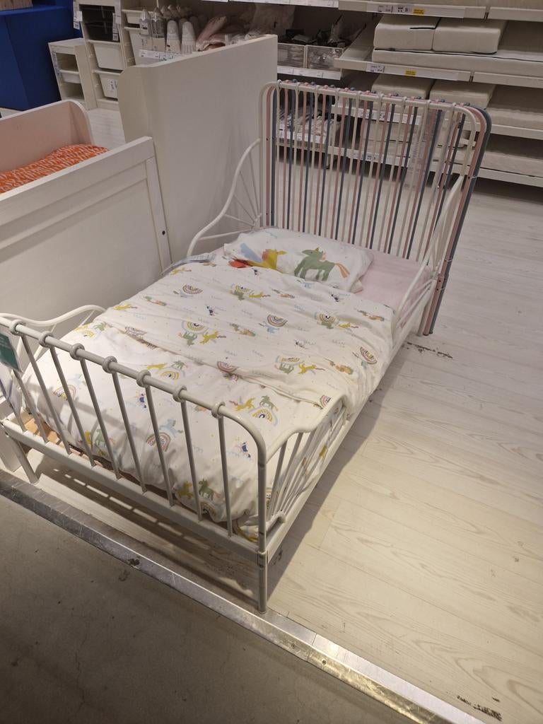 Meegroeibed Minnen met luxe matras - Zo goed als nieuw, Kinderen en Baby's, Kinderkamer | Bedden, 70 tot 85 cm, Ophalen of Verzenden