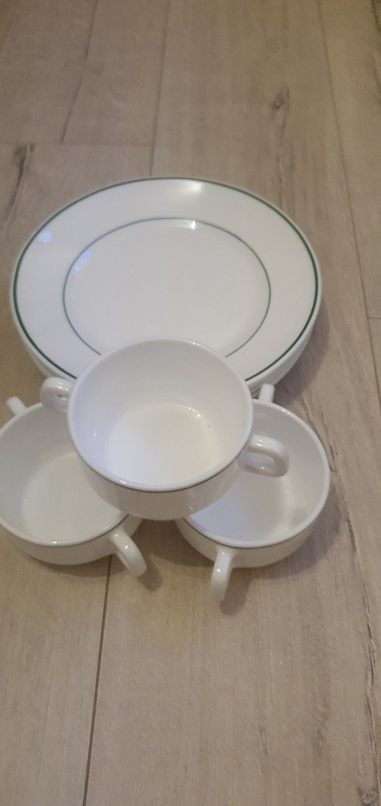 Arcopal France Restaurant Servies - 5 Borden en 3 Kommen, Antiek en Kunst, Ophalen of Verzenden