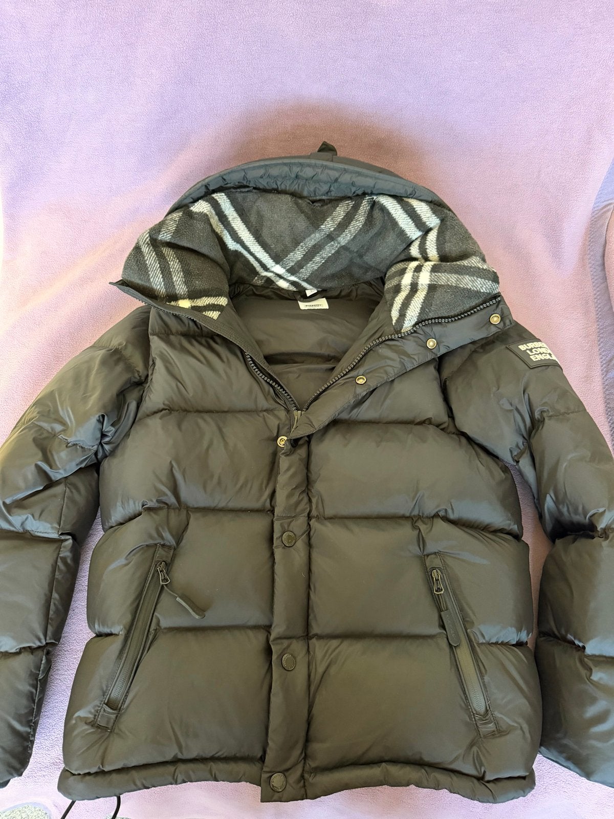 Burberry lockwell jas/bodywarmer maat L (valt als m), Ophalen of Verzenden, Zo goed als nieuw, Maat 52/54 (L), Zwart