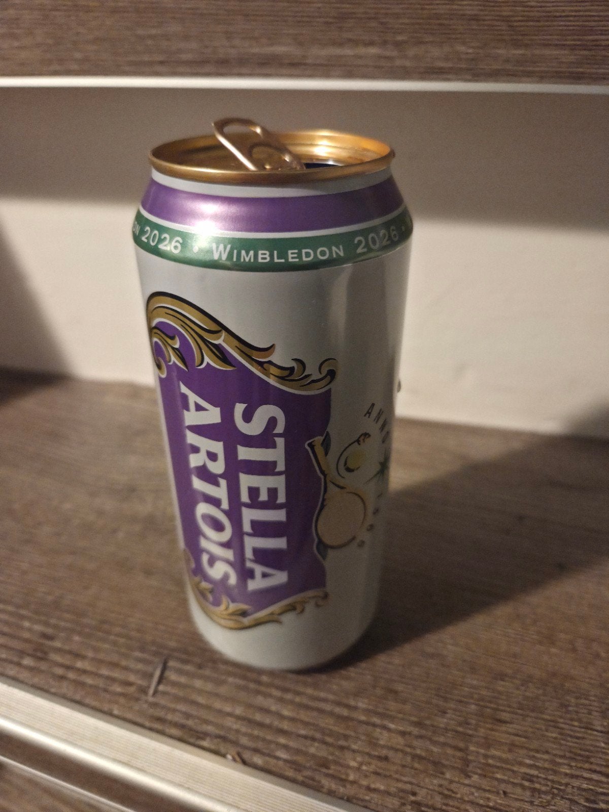 2x Lege Stella Artois blikje. Wimbledon 2026 blikjes - Verza, Verzamelen, Ophalen of Verzenden