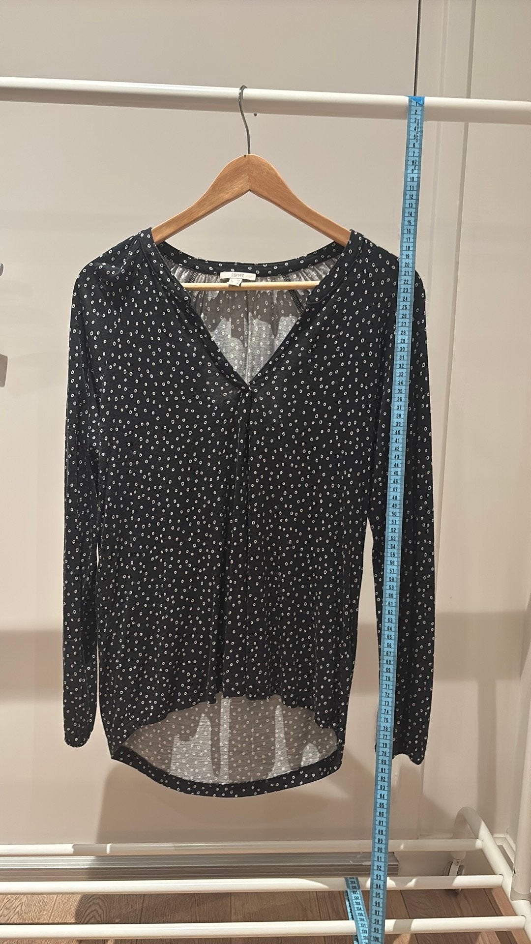 Zwarte lange mouw blouse, Zwart, Ophalen of Verzenden, Zo goed als nieuw, Lange mouw