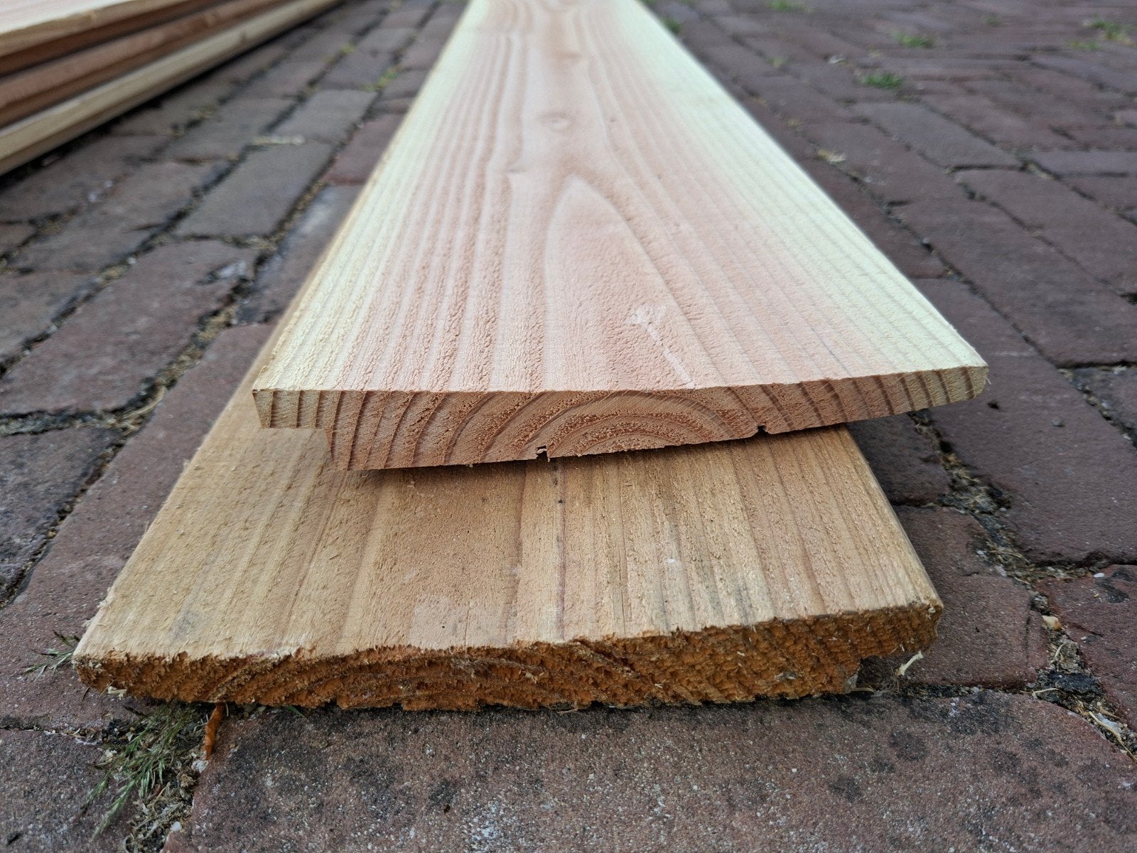Douglas Zweeds rabat planken - 3x 5m en 2x 180cm, Doe-het-zelf en Verbouw, Hout en Planken, Ophalen, Minder dan 25 mm, Nieuw, Plank