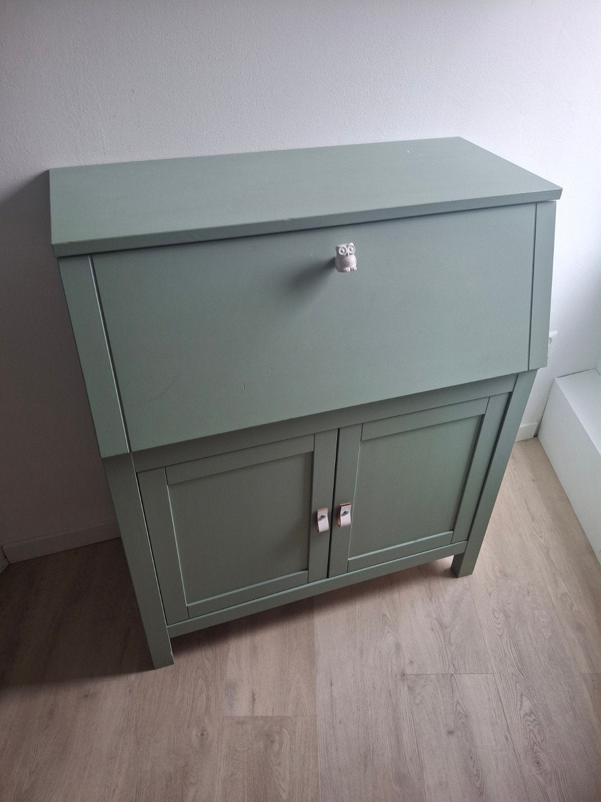 IKEA Secretaire - Groen geverfd, Ophalen, Gebruikt, Landelijk, Scandinavisch