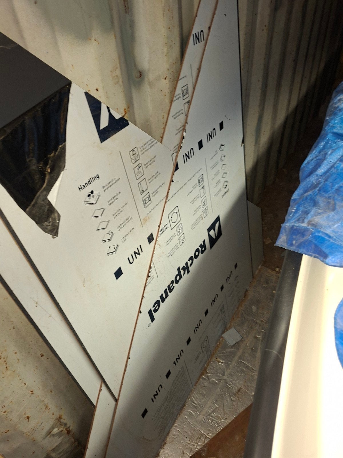 Mooie punten rockpanel ralkleur 7016 antraciet, Doe-het-zelf en Verbouw, Ophalen, Nieuw, Overige materialen, Minder dan 20 mm